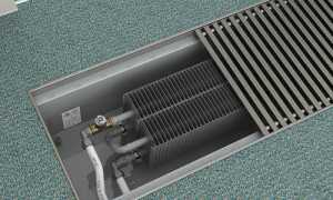 Внутрипольные водяные конвекторы отопления