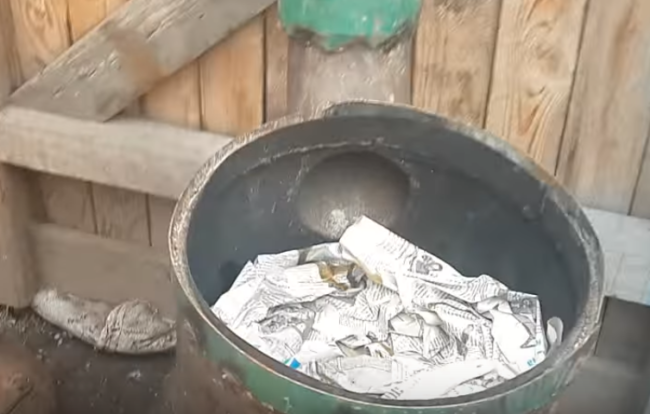 Загрузка котла должна быть плотной