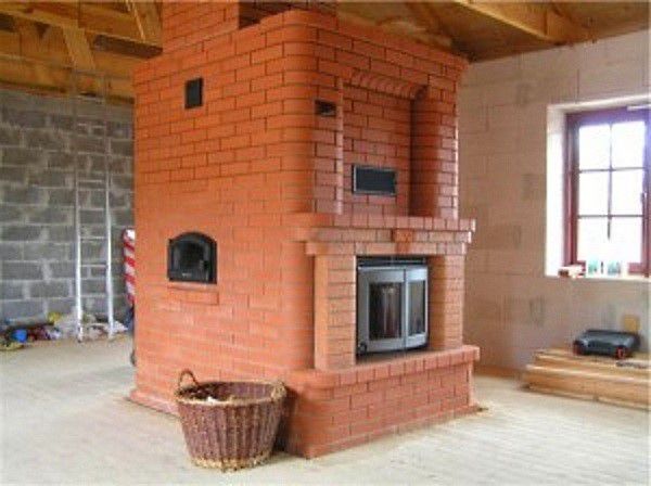 Кирпичная печь длительного горения