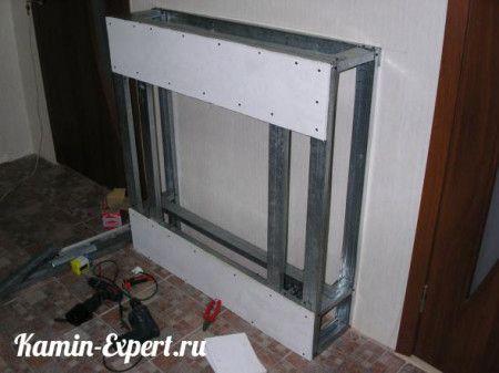 Монтаж гипсокартона